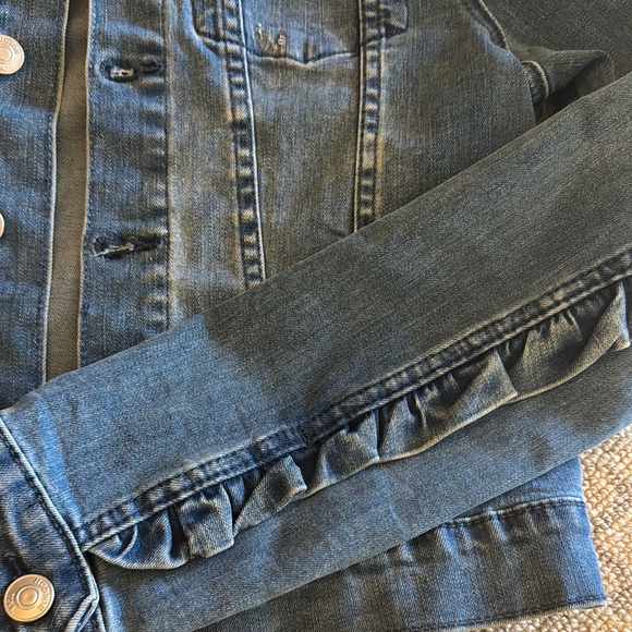 Stylish Blue Denim Kids Jacket NWOT - Picture 3 of 10